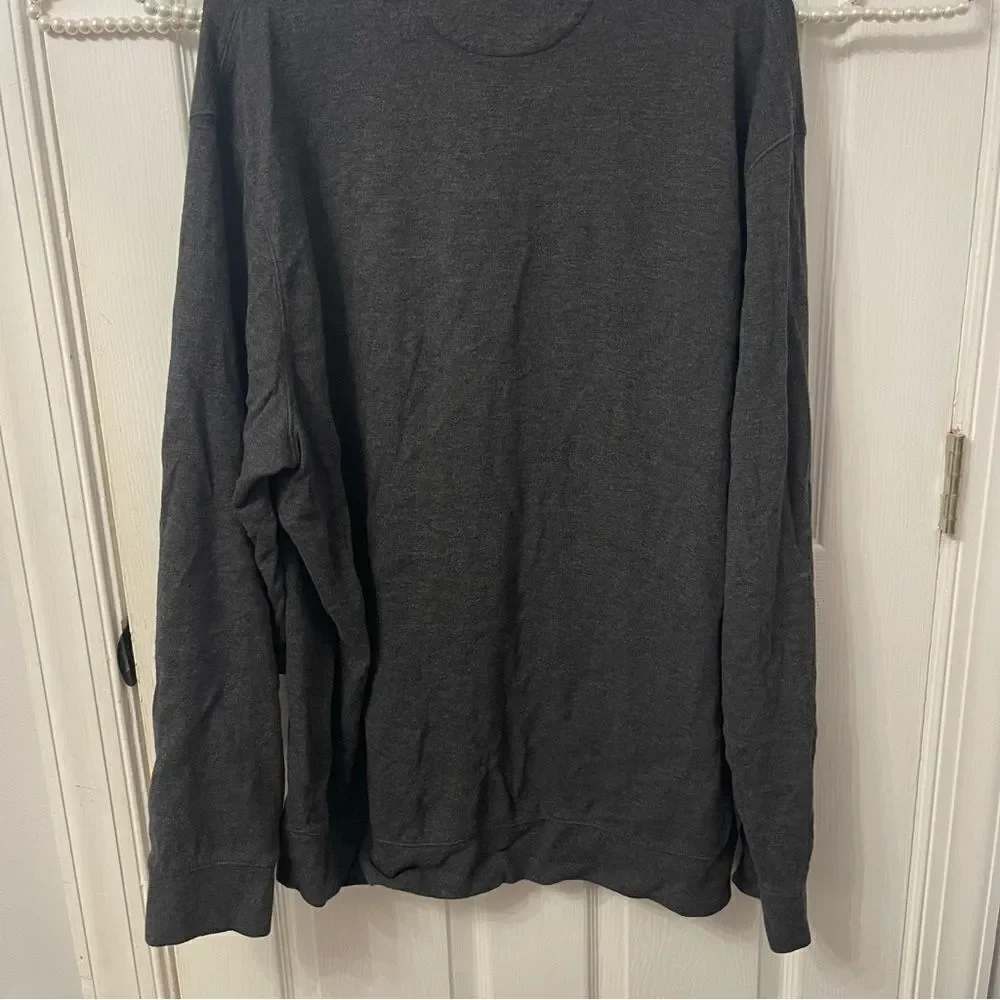 Polo Ralph Lauren Men’s Pullover Sweater 1/4 Zip Gray